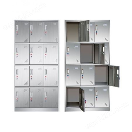 江西304不锈钢文件柜定做储物柜资料柜办公档案柜201不锈钢
