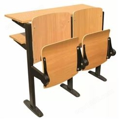 连排阶梯椅多媒体教室折叠椅会议室椅带写字板报告厅礼堂椅陕西