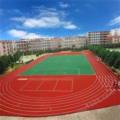 南宁隆安施工篮球场地|硅PU网球场建设|13mm厚混合型塑胶跑道